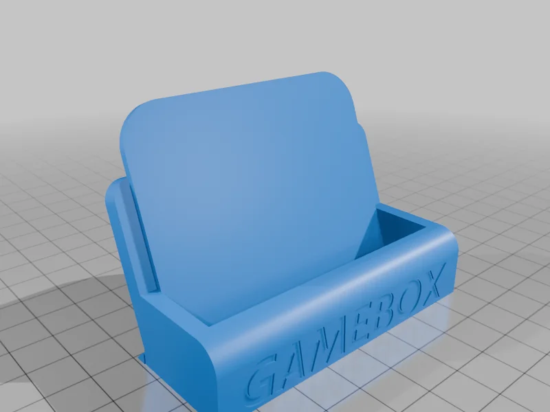 3D модель Модульная подставка для картриджей Game Boy и Advance - фото 7