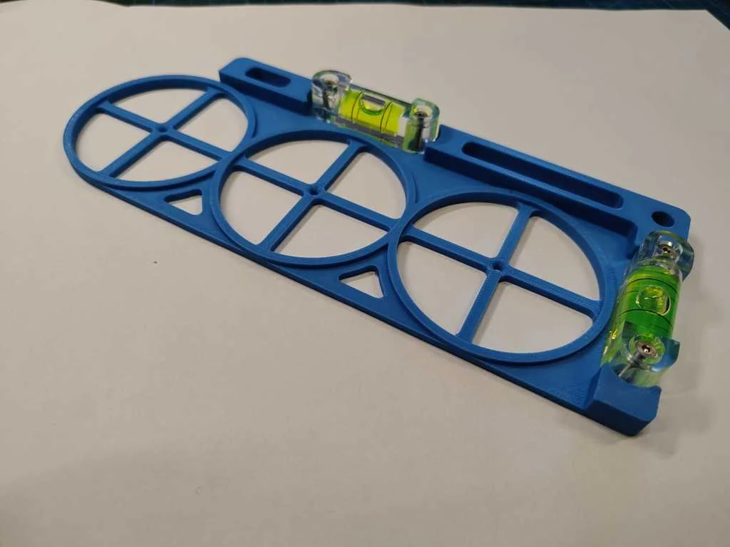 3D модель Шаблон для разметки отверстий под розетку - фото 3