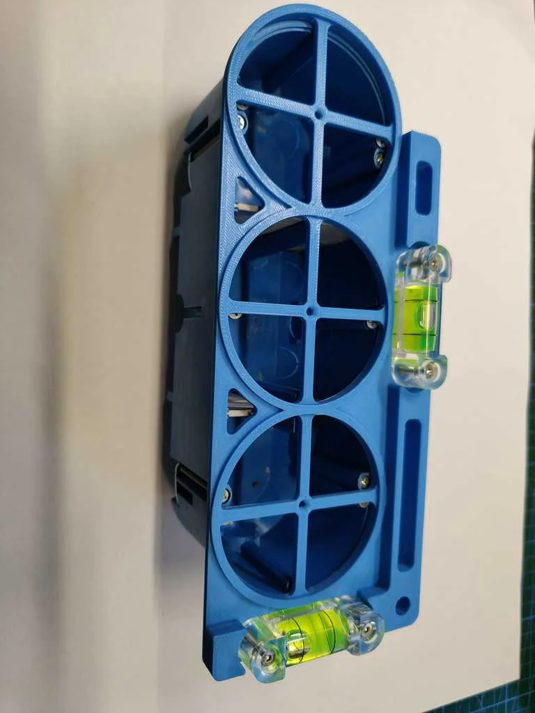 3D модель Шаблон для разметки отверстий под розетку - фото 4