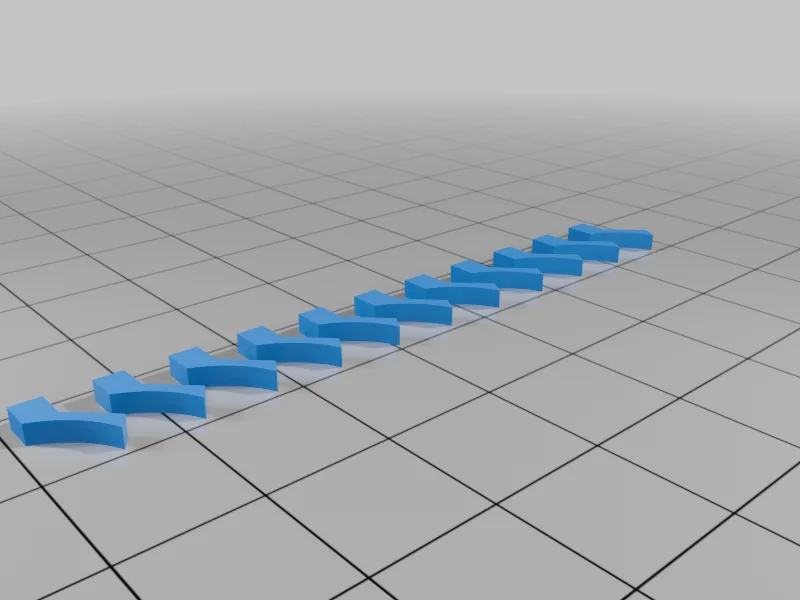 3D модель Модель станции маленького городка HO - фото 5