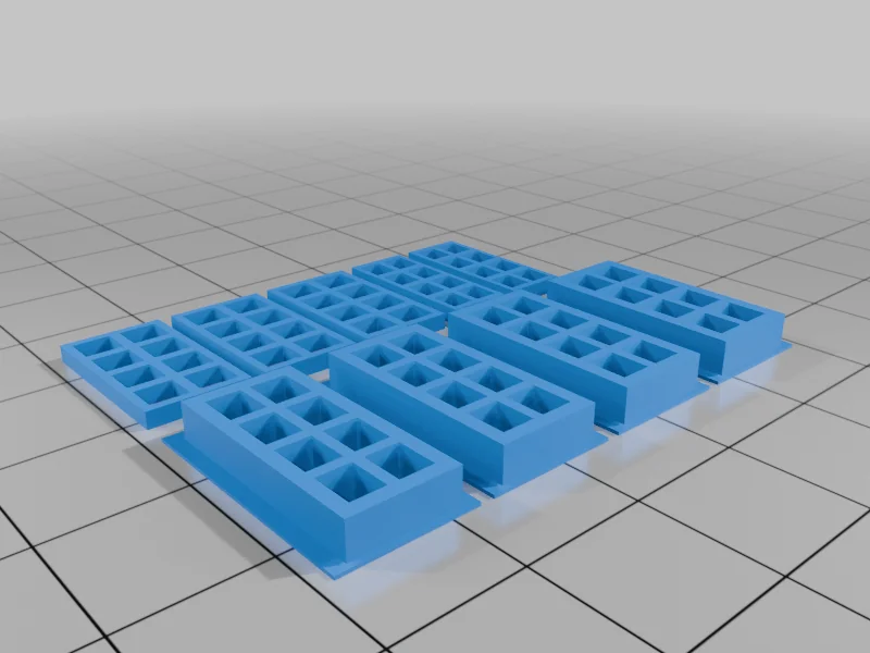 3D модель Модель станции маленького городка HO - фото 15