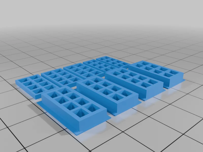 3D модель Модель станции маленького городка HO - фото 18