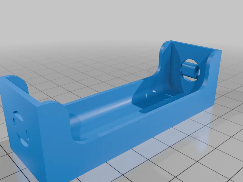 3D модель Держатель для батарей 21700 (4S1P) - фото 3