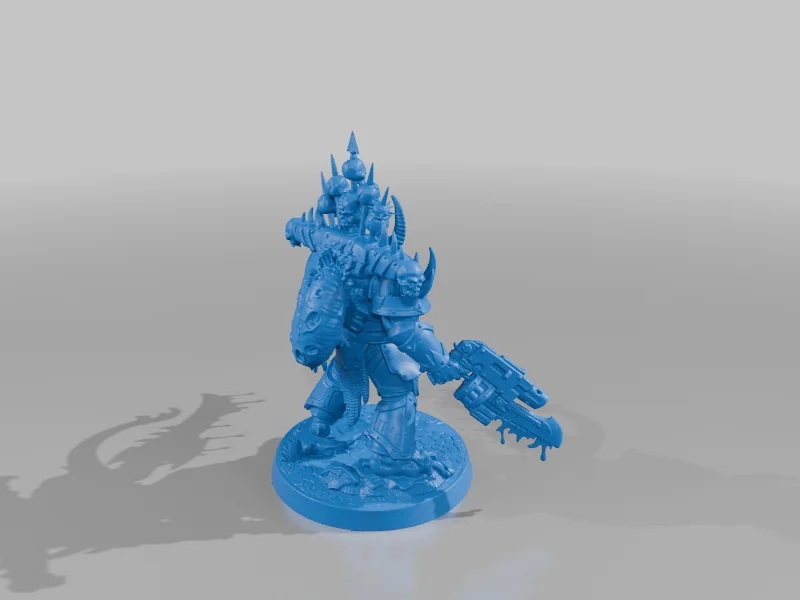 3D модель Оккультный космический персонаж - фото 6