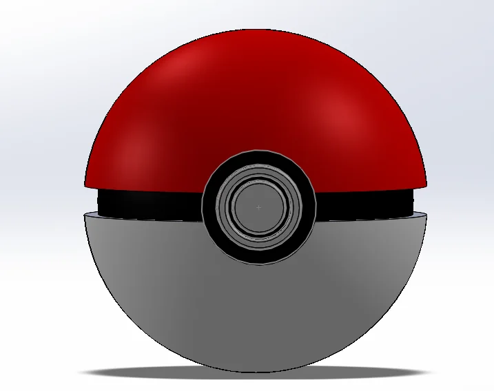 3D модель 3D Модель Покебол - фото 1