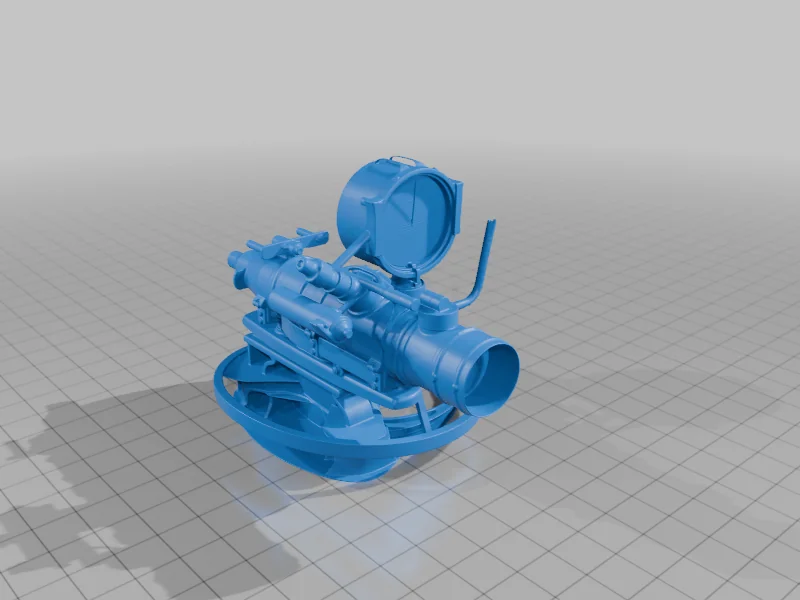 3D модель 3D модель Fahrgerät FG1250 Sperber Infrared Optic - фото 4