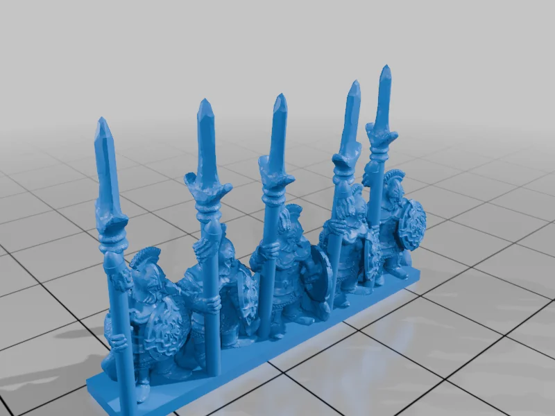 3D модель Рыцари Дейла 10мм - фото 2