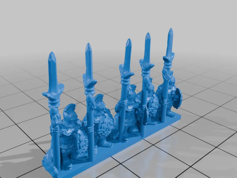 3D модель Рыцари Дейла 10мм - фото 4