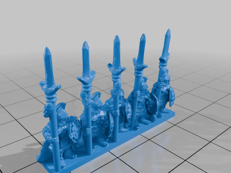 3D модель Рыцари Дейла 10мм - фото 5