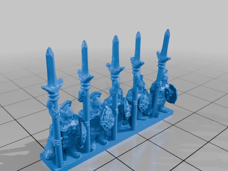 3D модель Рыцари Дейла 10мм - фото 7