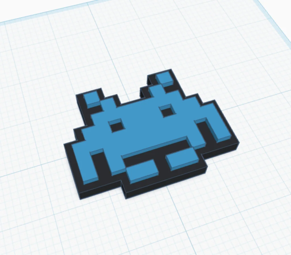 3D модель Космический захватчик - фото 1