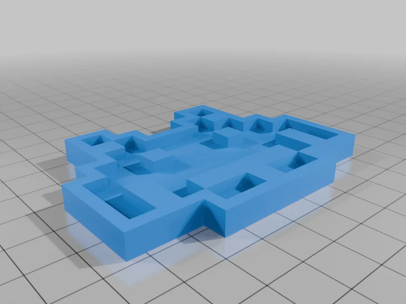 3D модель Космический захватчик - фото 2