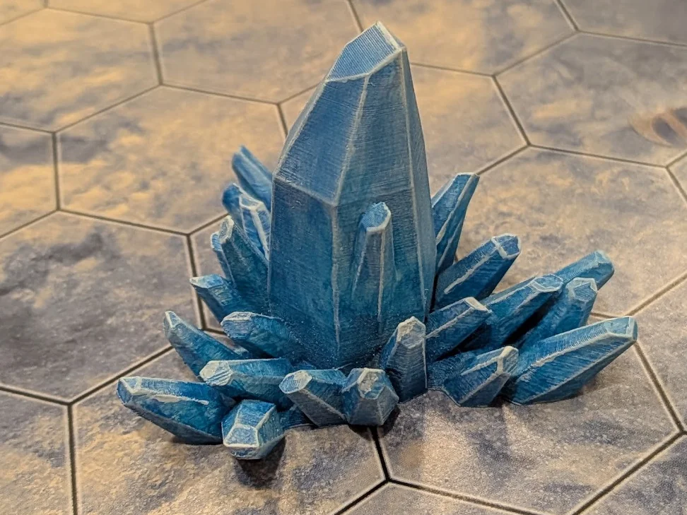 3D модель Модель великого льодяного кристала для Frosthaven - фото 1