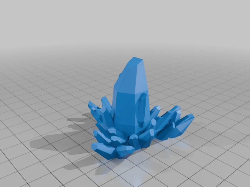 3D модель Модель великого льодяного кристала для Frosthaven - фото 3