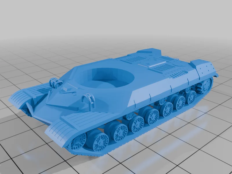 3D модель Объект 757 - 3D модель - фото 3