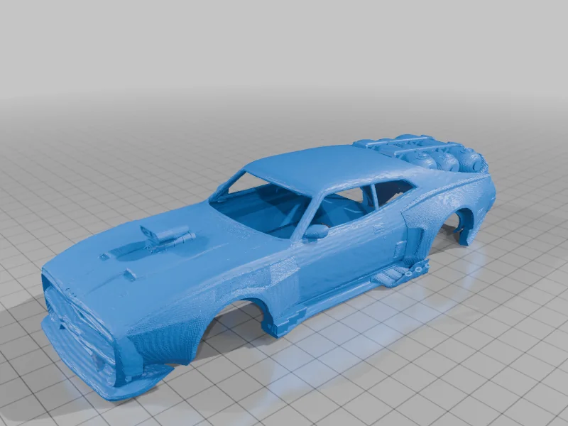 3D модель Ремикс модели: Автомобиль Пайнвуд Дерби - фото 3