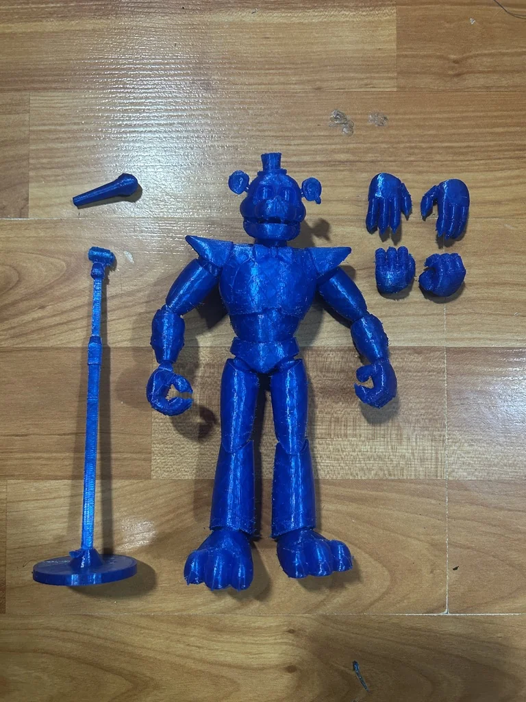 3D модель Glamrock Freddy (Ver 1) 1/12 TPU Фигурка - фото 4