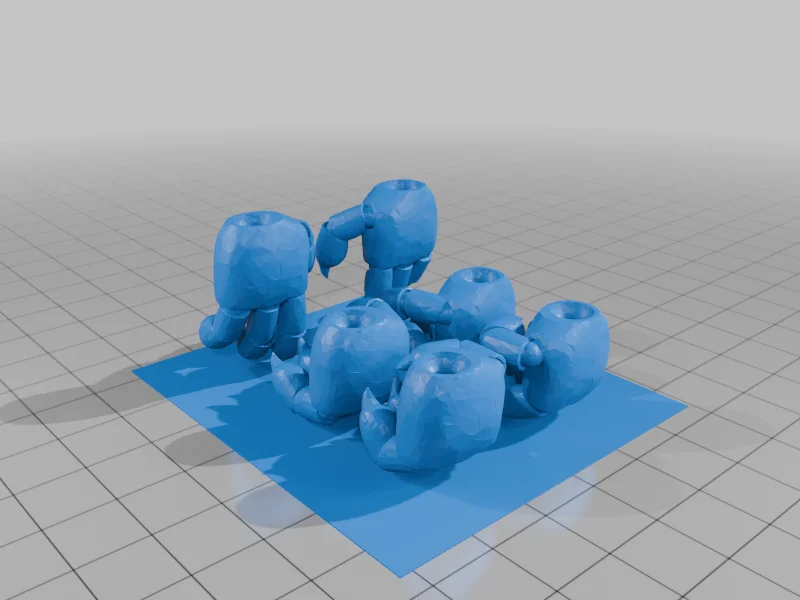 3D модель Glamrock Freddy (Ver 1) 1/12 TPU Фигурка - фото 7