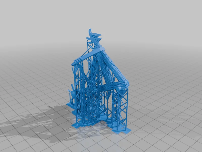 3D модель Катапульта Скандеран - фото 6