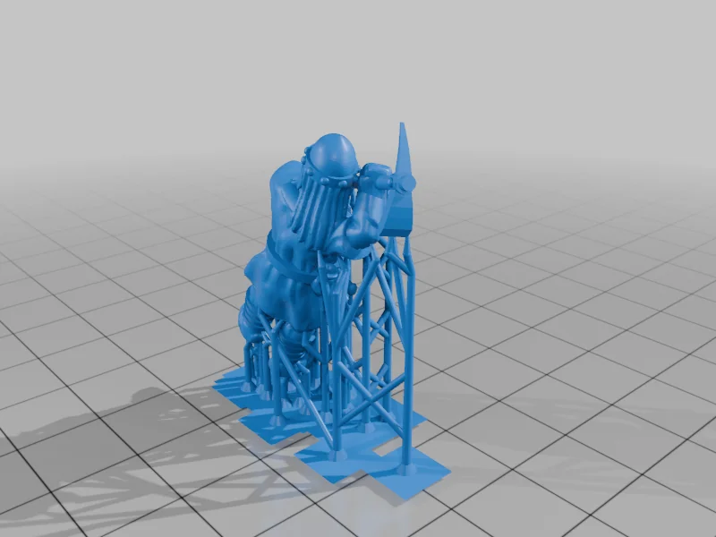 3D модель Катапульта Скандеран - фото 7