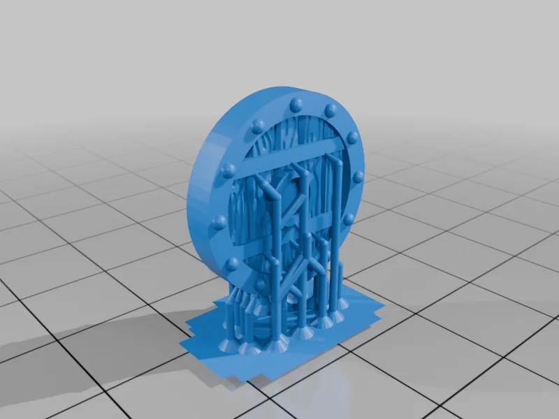 3D модель Катапульта Скандеран - фото 14