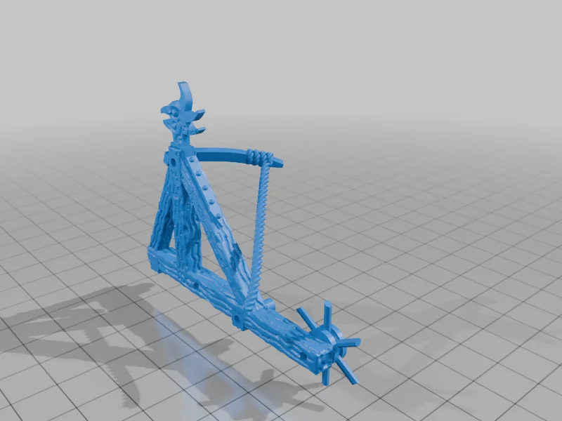 3D модель Катапульта Скандеран - фото 24