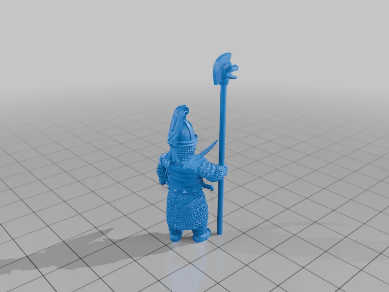 3D модель Скандеранские Лорды с Мечами - фото 2