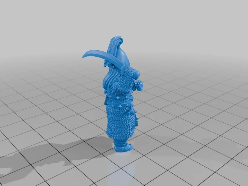 3D модель Скандеранские Лорды с Мечами - фото 3