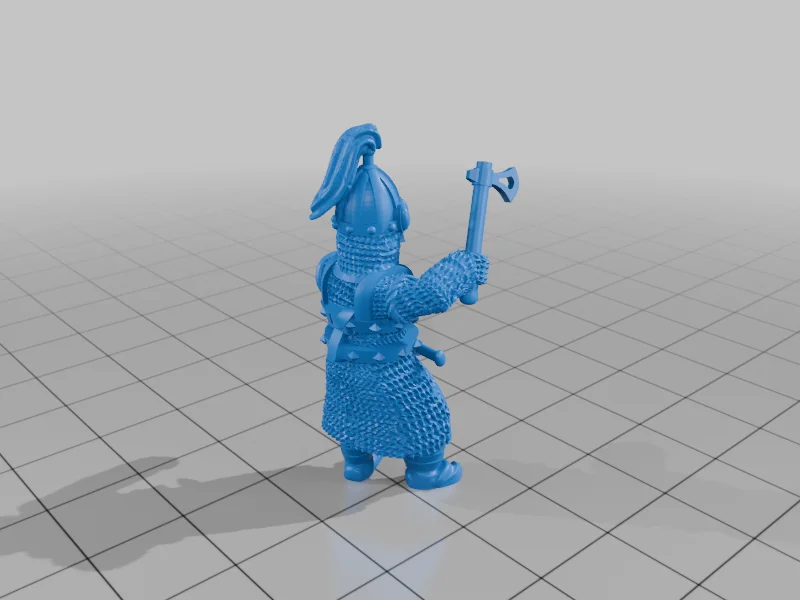 3D модель Скандеранские Лорды с Мечами - фото 4