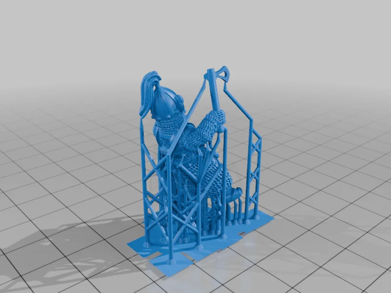 3D модель Скандеранские Лорды с Мечами - фото 5