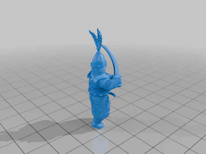 3D модель Скандеранские Лорды с Мечами - фото 7