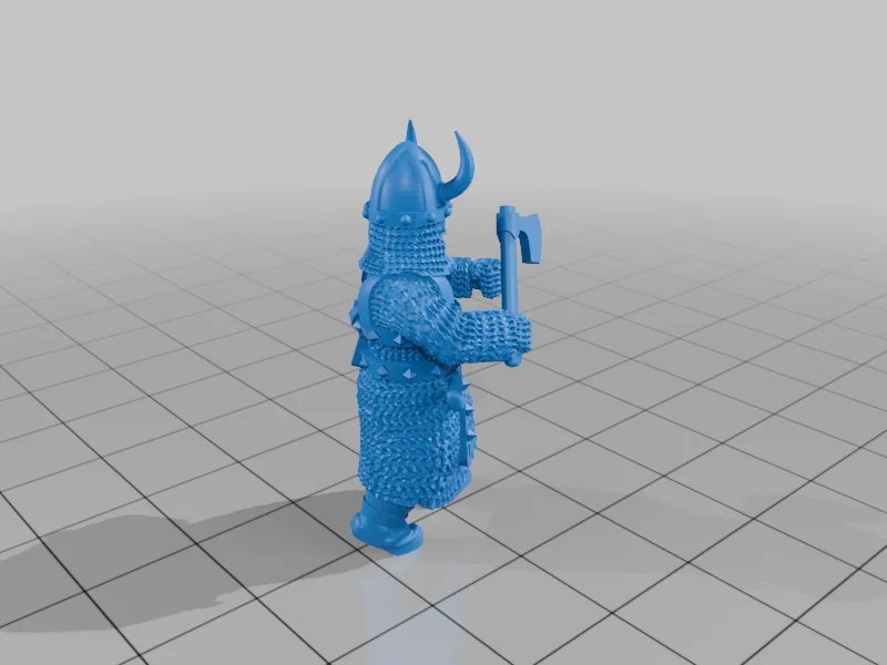 3D модель Скандеранские Лорды с Мечами - фото 9