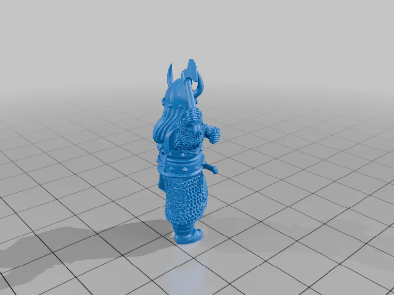 3D модель Скандеранские Лорды с Мечами - фото 15