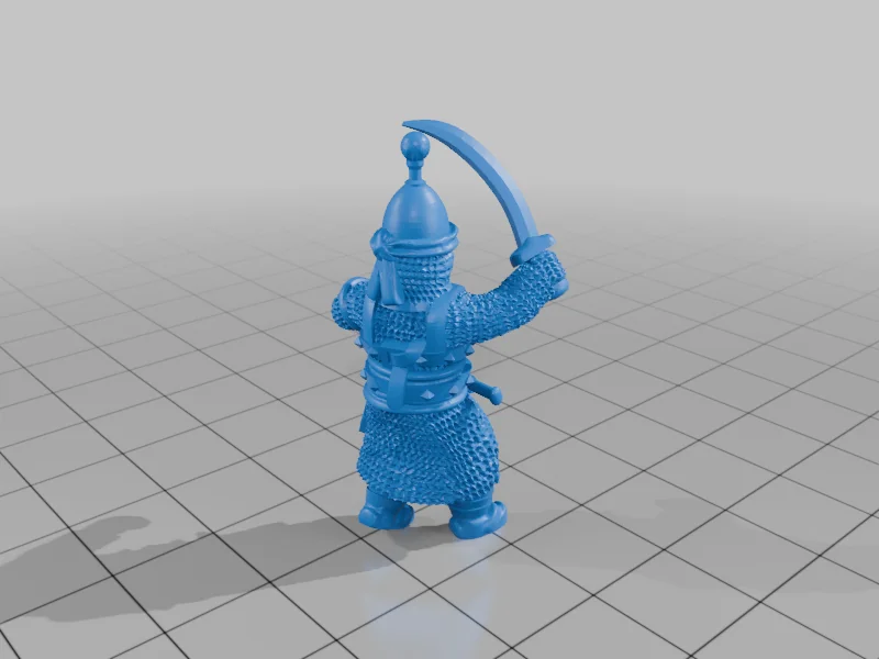 3D модель Скандеранские Лорды с Мечами - фото 16