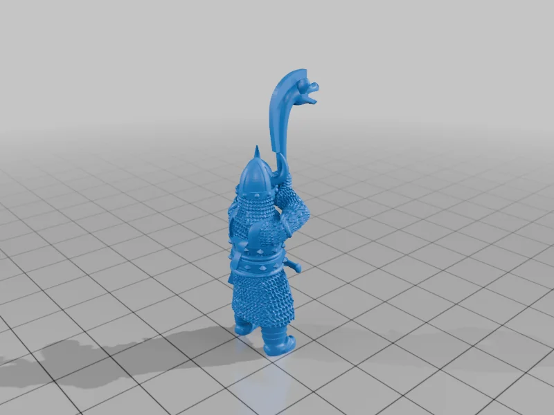 3D модель Скандеранские Лорды с Мечами - фото 17