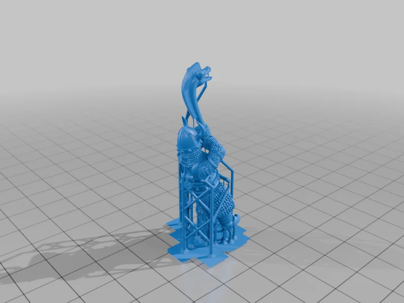 3D модель Скандеранские Лорды с Мечами - фото 19