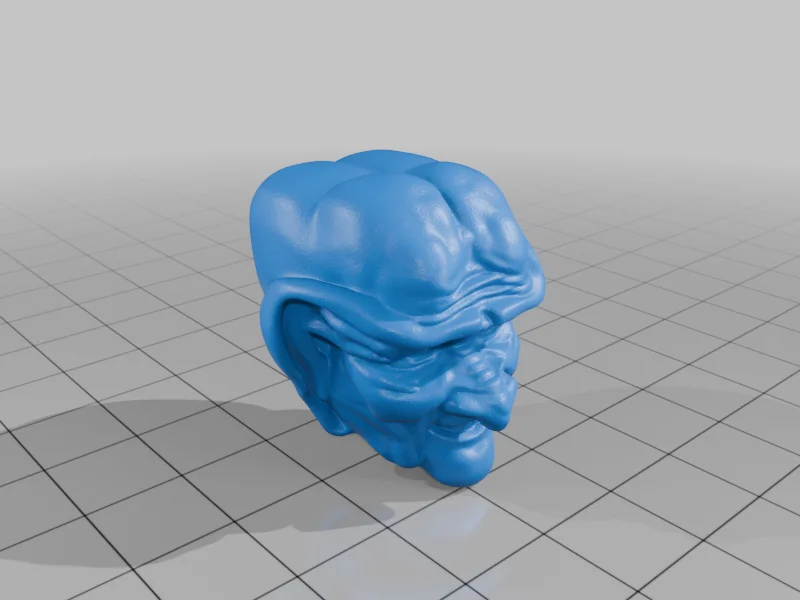 3D модель Голова фигурки Ишки - Star Trek DS9 - фото 3