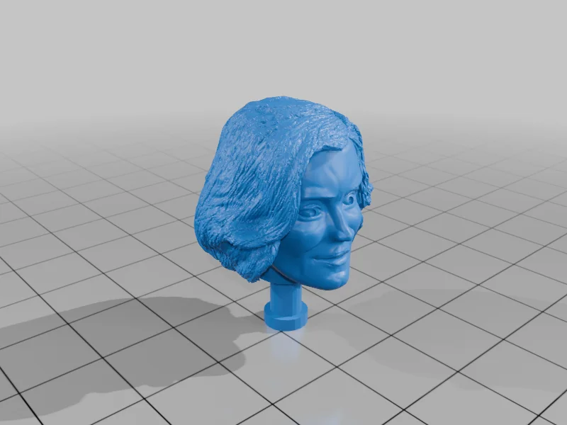 3D модель Фигура головы Агнес Джурати - Star Trek: Picard - фото 3