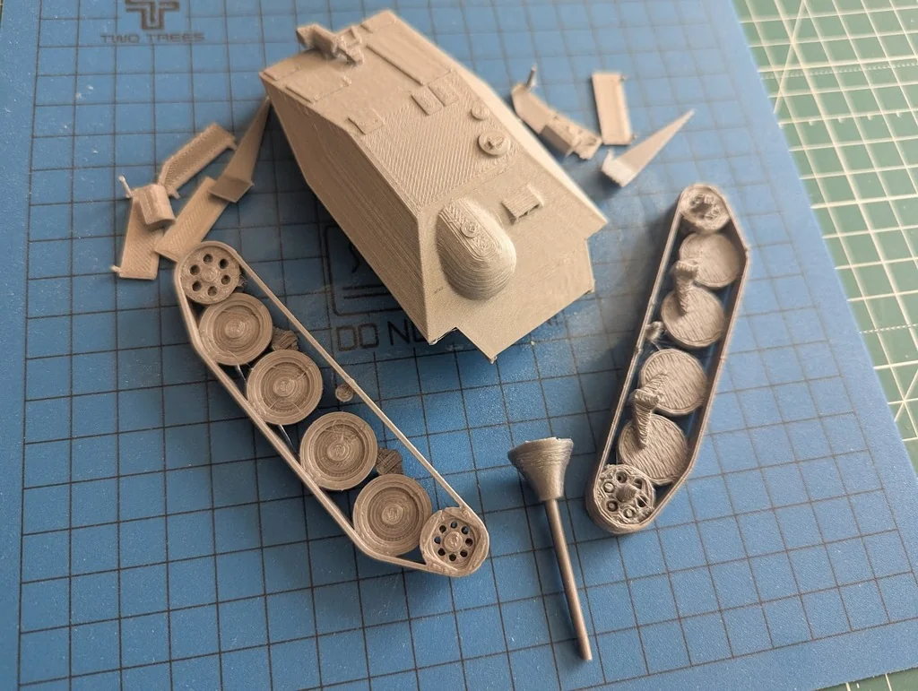 3D модель Модель Jagdpanzer 38 Hetzer 1:48 - фото 1