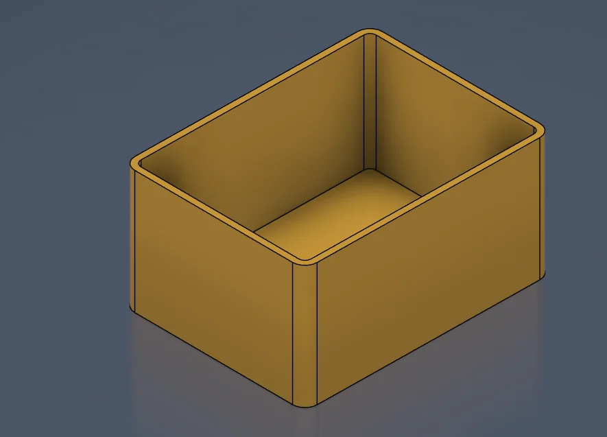 Современная минималистская коробка для хранения с крышкой