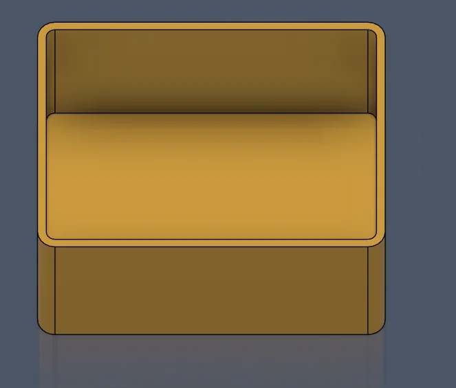 Современная минималистская коробка для хранения с крышкой