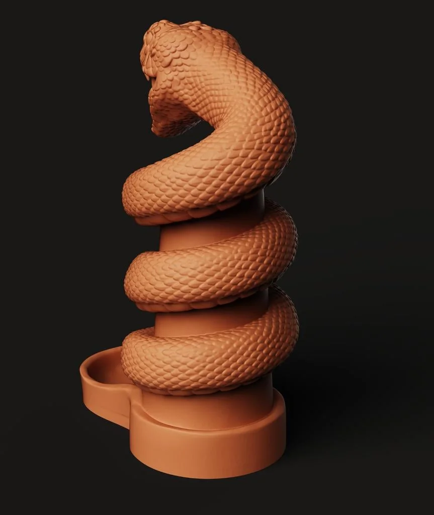 3D модель Башта для кубиків "Кобра" STL | DnD 3D друк - фото 5