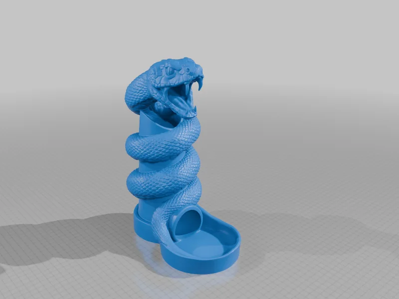 3D модель Башта для кубиків "Кобра" STL | DnD 3D друк - фото 6