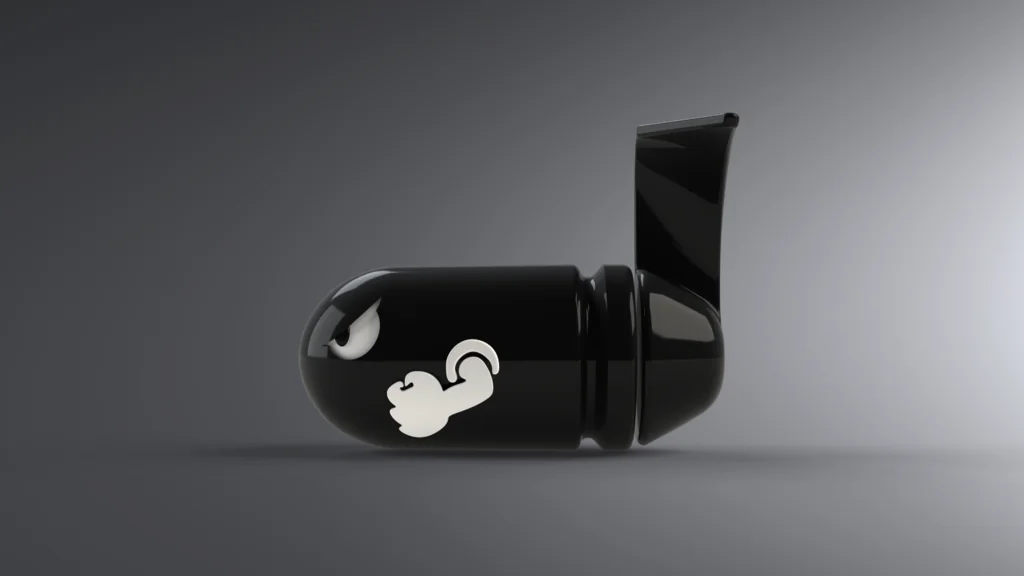 3D модель Модель Bullet Bill Whopper Plopper - фото 1