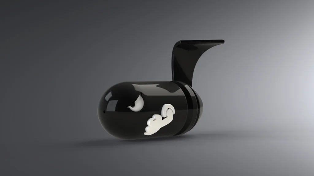 3D модель Модель Bullet Bill Whopper Plopper - фото 2