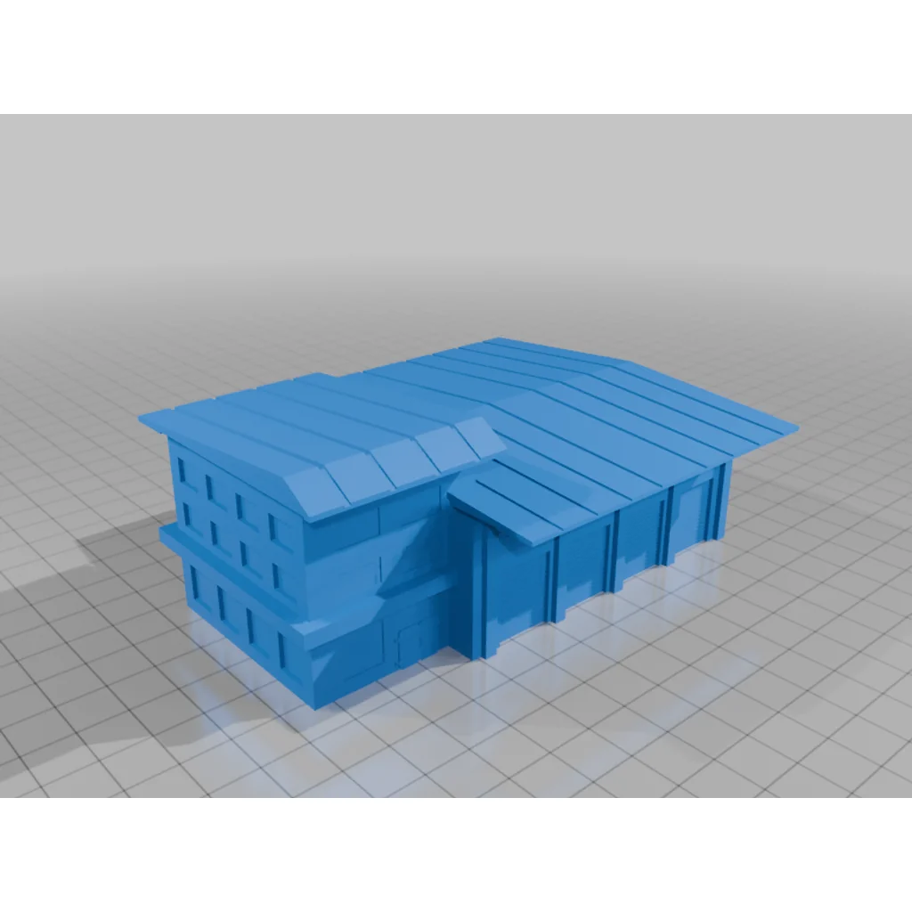 3D модель Модель зданий экстренных служб - фото 5