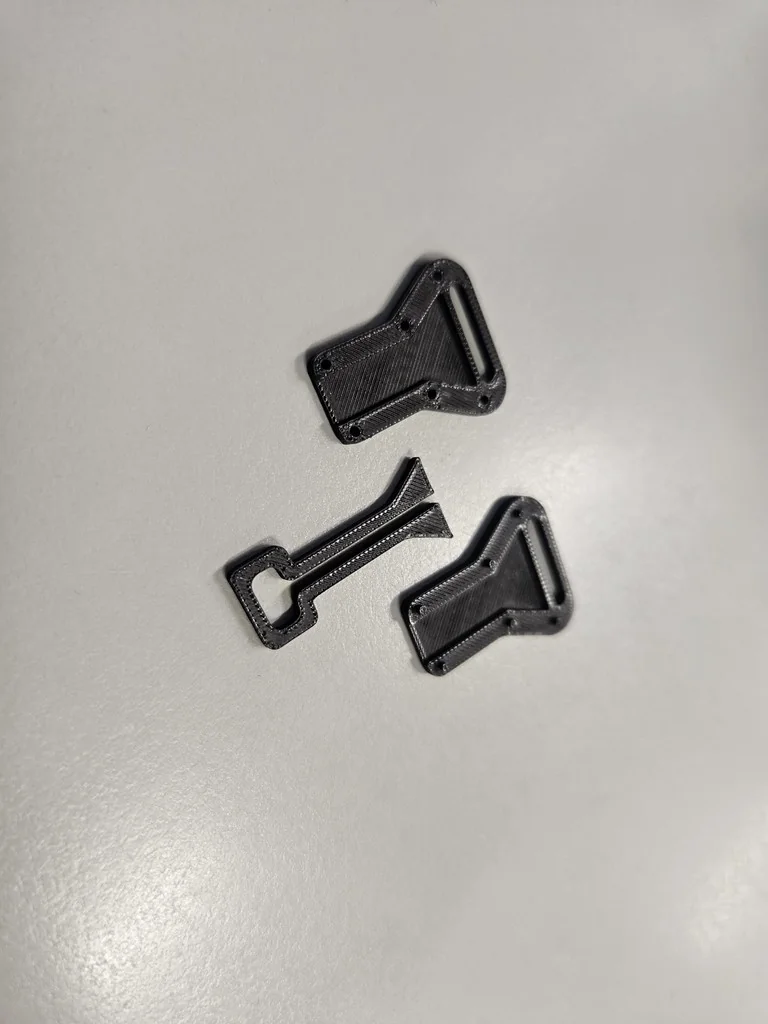 3D модель Модель: Застежка-молния (3 детали) - фото 2