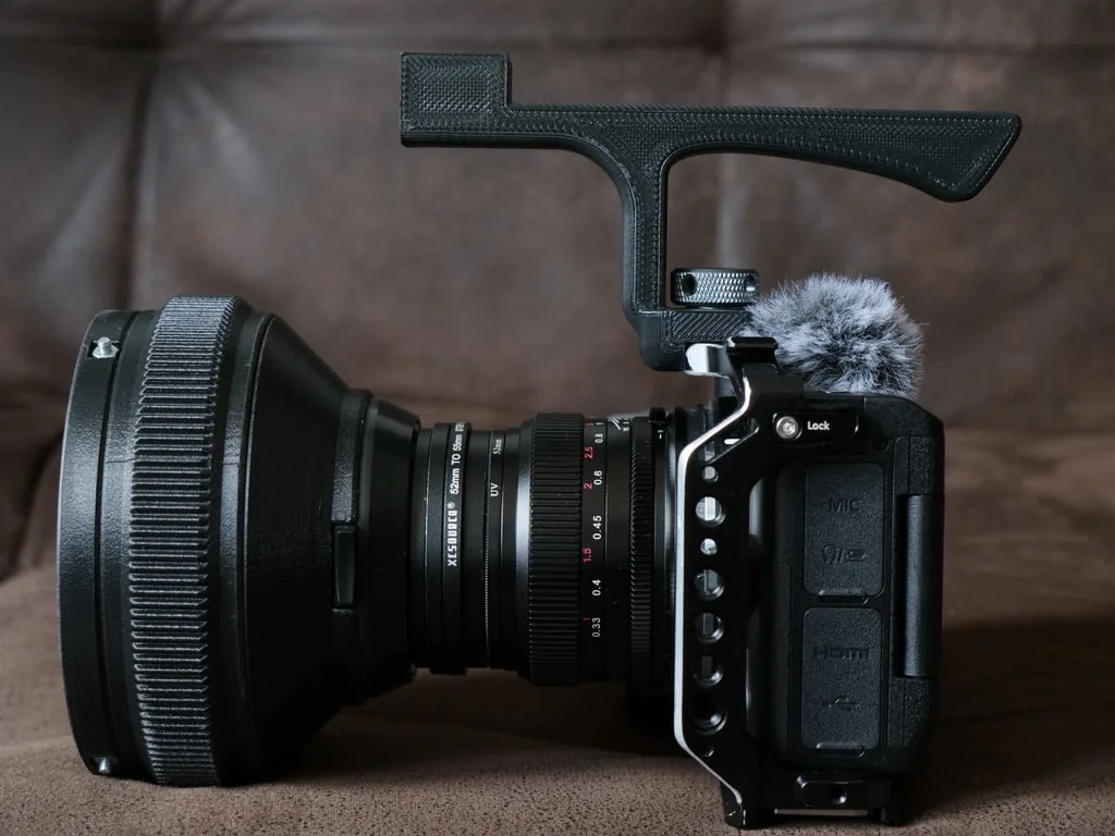 Ручка для Nikon ZR на Smallrig Cage