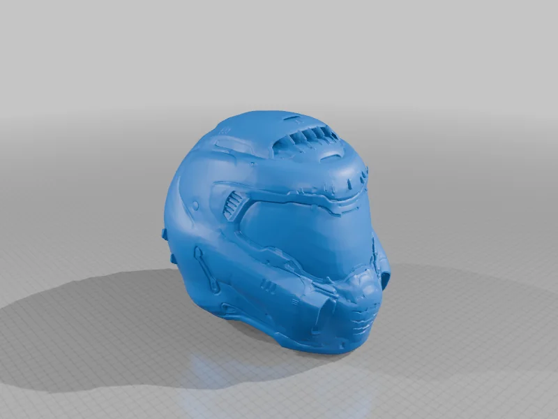 Шлем Doom - Косплей в масштабе