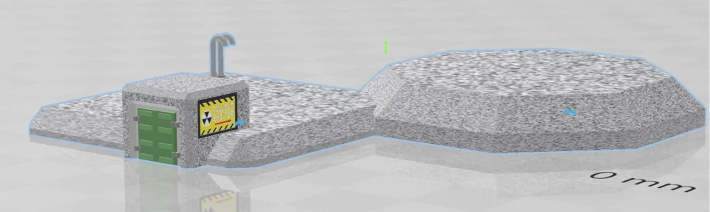 3D модель Модель Fallout Shelter/Bunker - фото 2